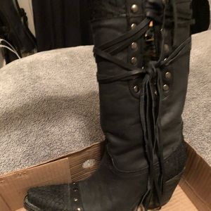 Beautiful leather boots